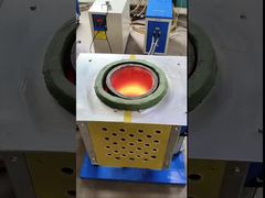 top-out induction melting furnace