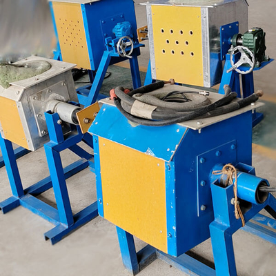 lò nóng chảy cảm ứng công suất cao cho thép và thép không gỉ 45kw