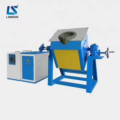 Đồng thép phế liệu đúc sắt kim loại lò nóng chảy cảm ứng tần số trung bình IDBT nghiêng cảm ứng lò nóng chảy