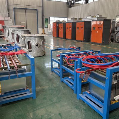 1T 1000kg sắt thép thép không gỉ lò nóng chảy Máy nóng chảy điện