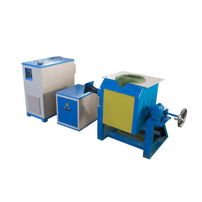 Lò nung nóng chảy cảm ứng 70kw 20-100kg vàng bạc đồng sắt thép