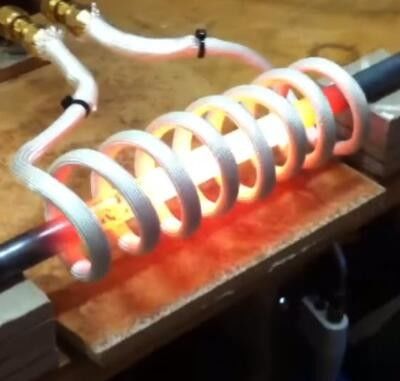 Máy rèn cảm ứng đầu cuối thanh tròn 160kw Máy ​​gia nhiệt tần số cao